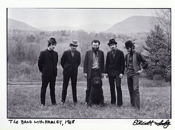 Rick Danko with his dog Hamlet. Given to him by Bob Dylan 5