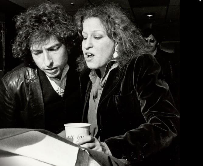 Bob Dylan & Bette Midler NSF News and Magazine