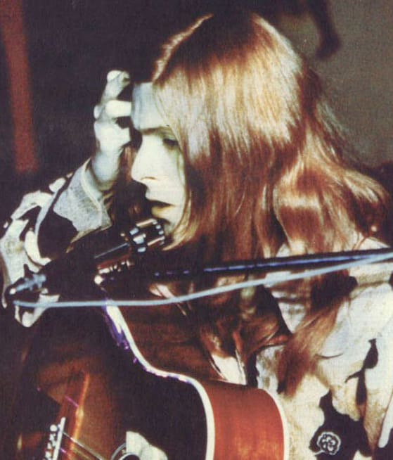 1971 David Bowie and America performed at Friars in Aylesbury, England