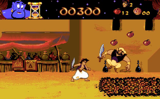 Aladdin: We killed people with apples, escaped lava with flying carpet (1994)