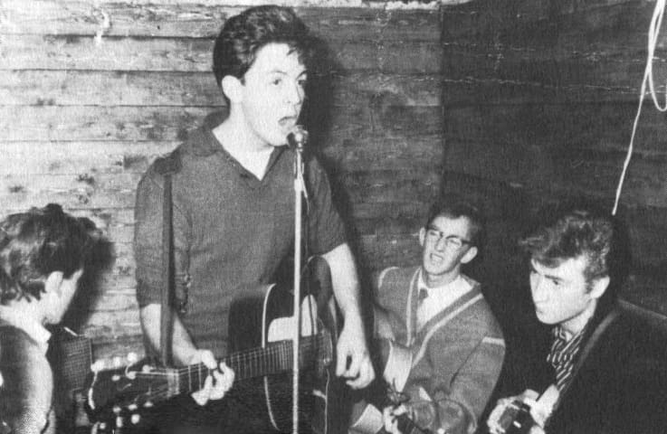 1959 The Quarry Men played at the Casbah Coffee Club Liverpool