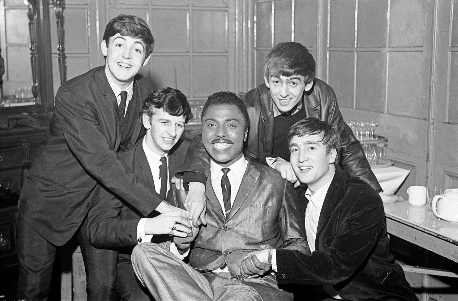 1962 Little Richard, The Beatles and Billy J. Kramer appeared at The Tower Ballroom, Wallasey, Merseyside, England.