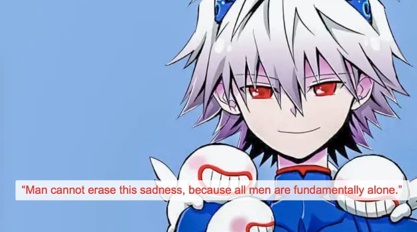 Neon Genesis Evangelion Kaworu Nagisa