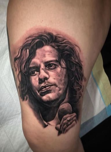 Michael Hutchence tattoo INXS