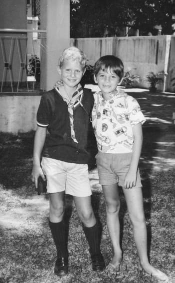 11 Rare Michael Hutchence Childhood Photos