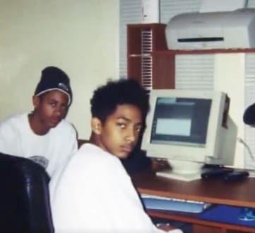 Nipsey Hussle childhood photo 8