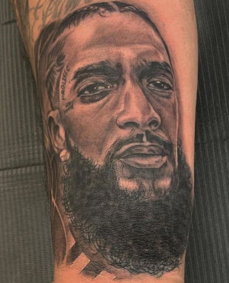 Nipsey Hussle tattoo 8