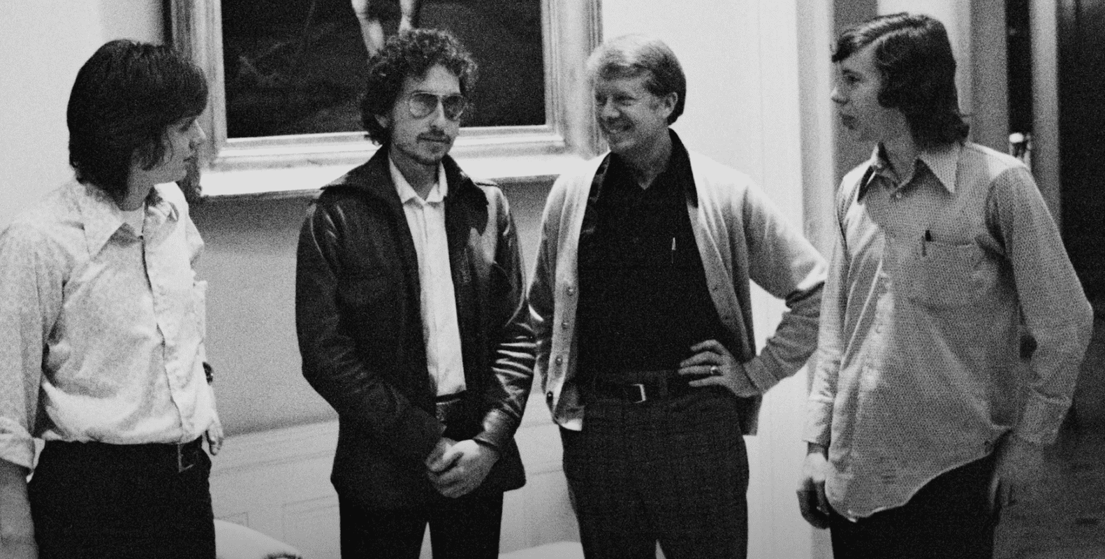 Jimmy Carter and Bob Dylan