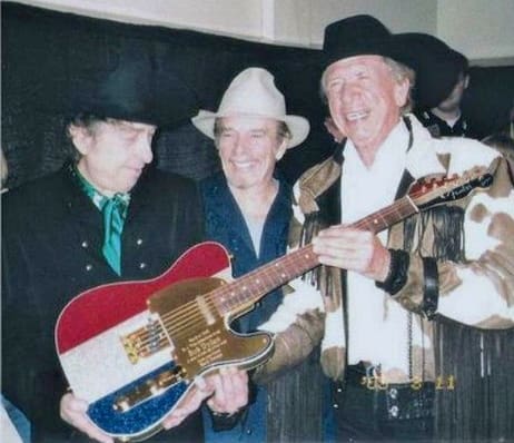 Merle Haggard and Bob Dylan