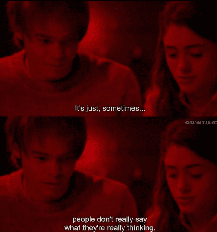 Stranger Things Quotes sometimes
