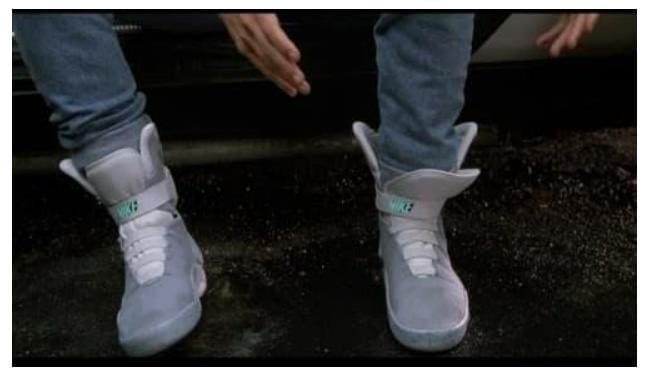 Michael J. Fox's Nike Sneakers, Back to the Future II