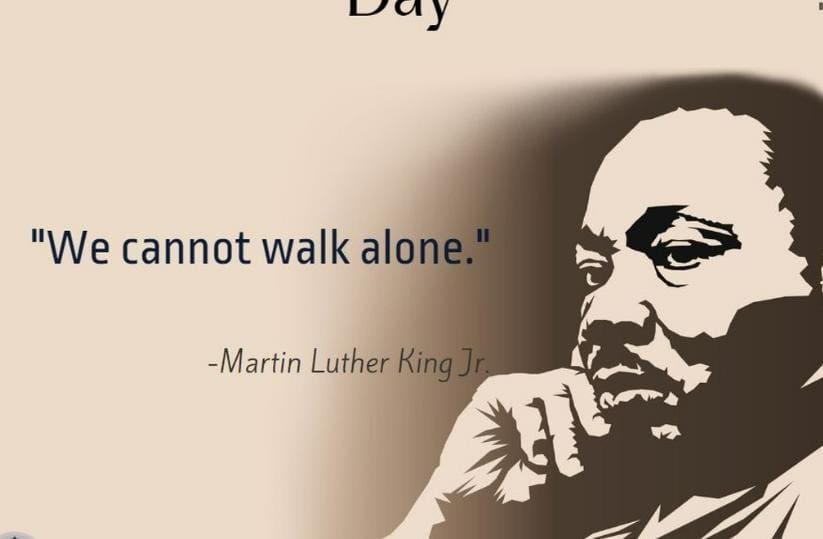 Martin Luther King Quotes walk