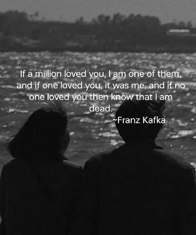 franz kafka quotes love