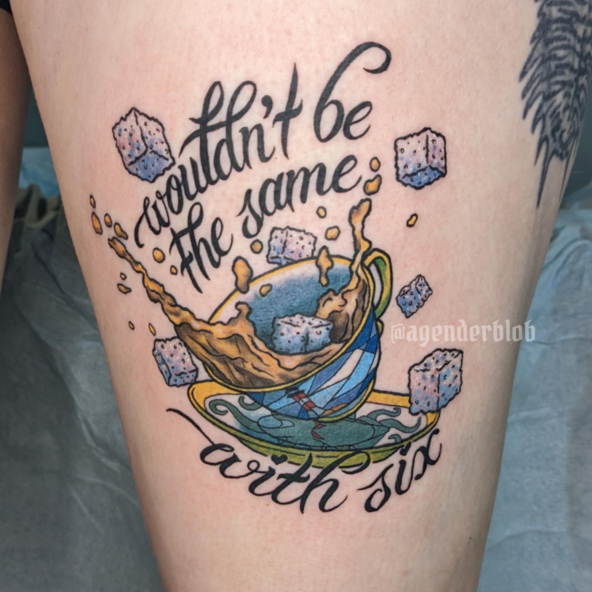 Our Flag Means Death fan tattoo