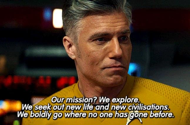 Star Trek Strange New Worlds quotes mission