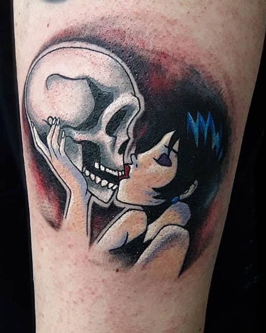 pearl jam tattoo skull