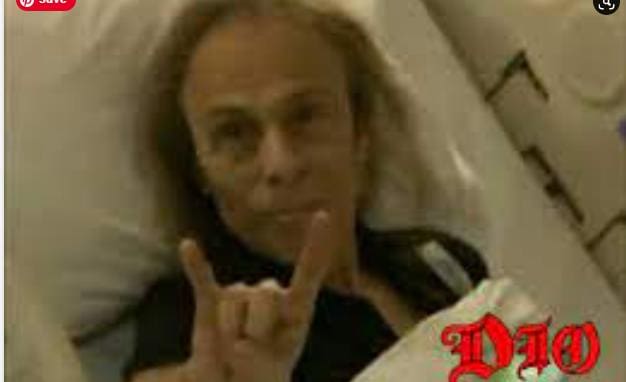 Ronnie James Dio 2010 last photo