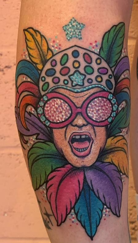 Elton John Tattoos 