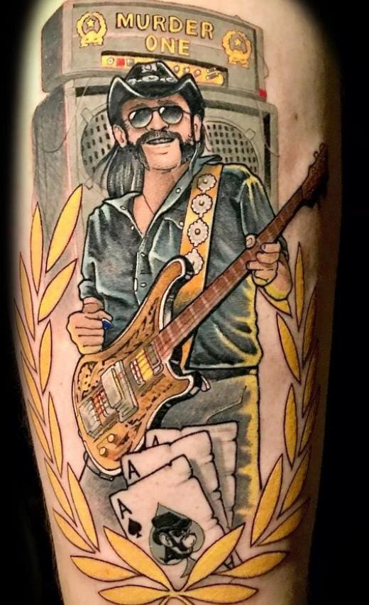 Lemmy Kilmister Tattoos