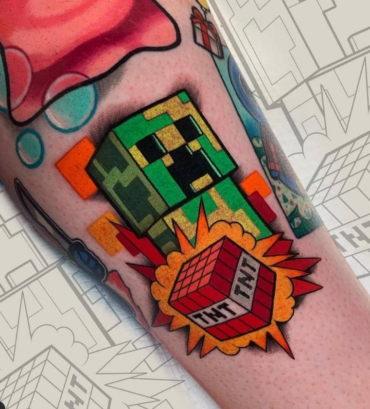 Minecraft Tattoos