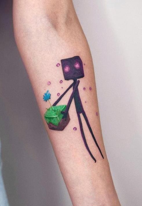minecraft tattoo simple