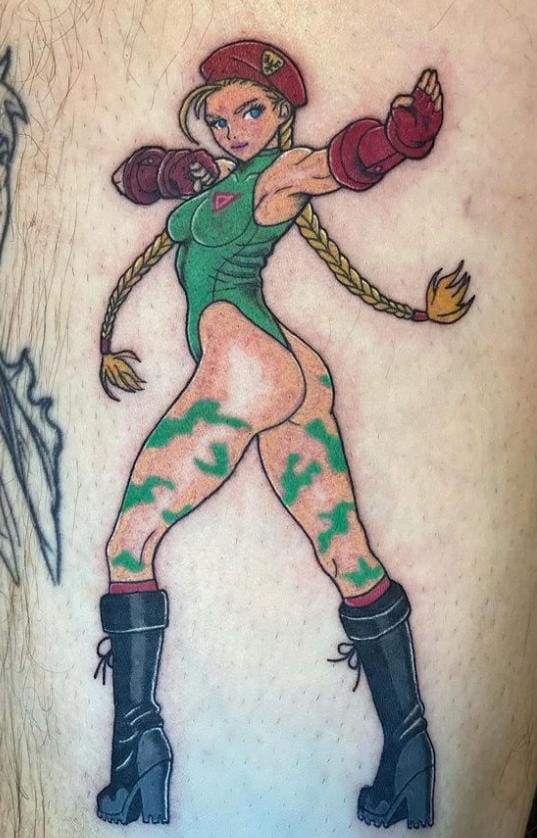street fighter tattoo marisa