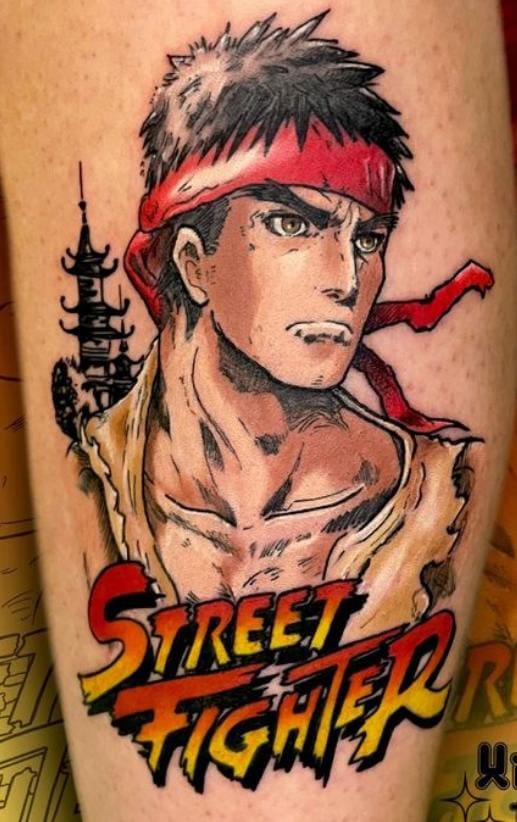 street fighter 3 tattoo
