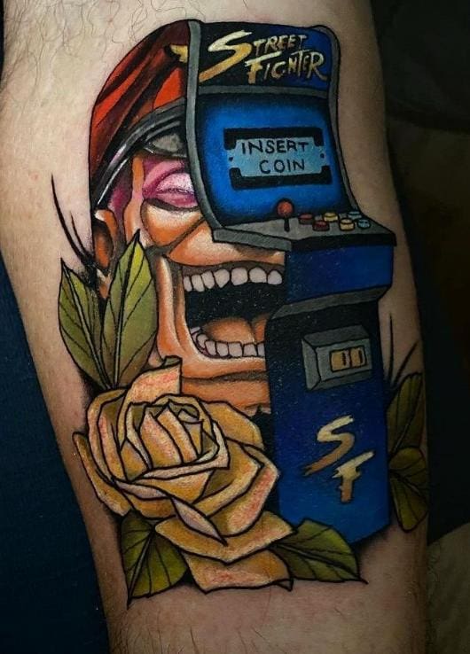 street fighter tattoo