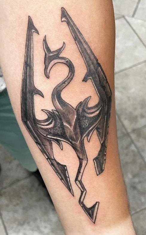 skyrim tattoo