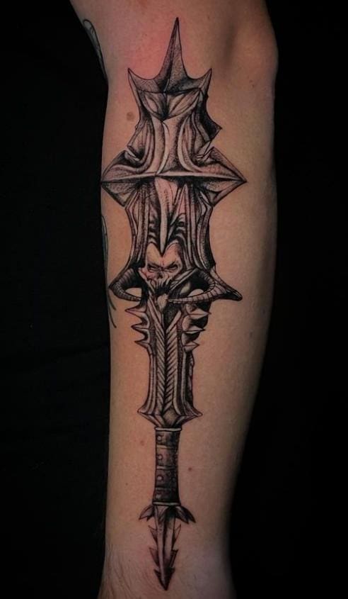 skyrim dragon tattoo