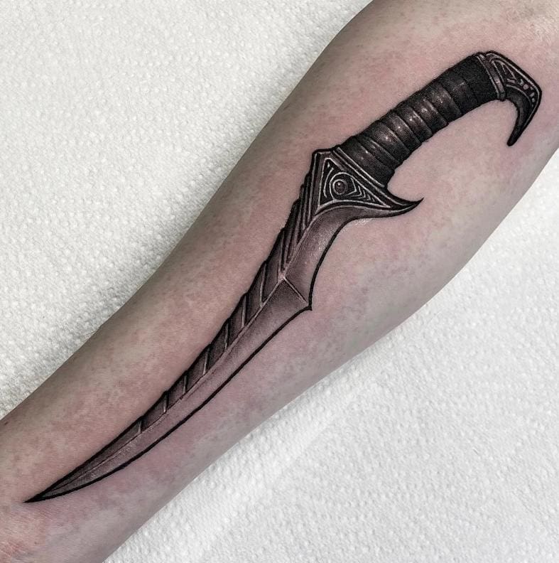 skyrim dragon tattoos