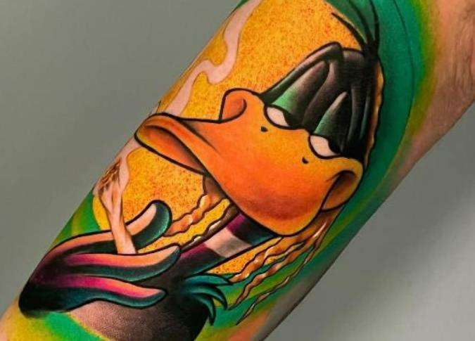 Daffy Duck Tattoo