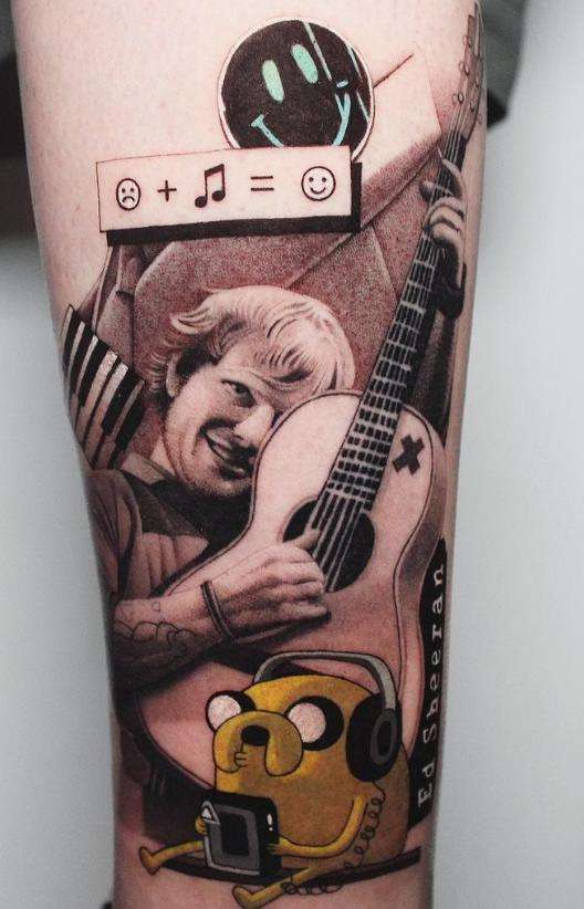 Ed Sheeran Tattoo