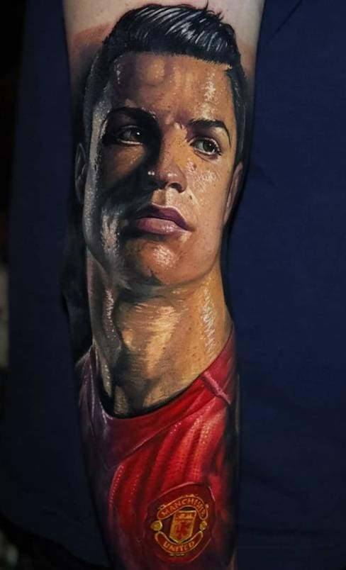 Cristiano Ronaldo Tattoo idea