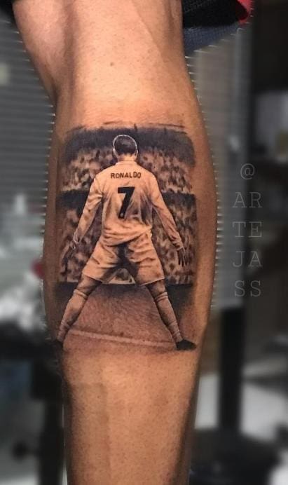 Cristiano Ronaldo Tattoo design