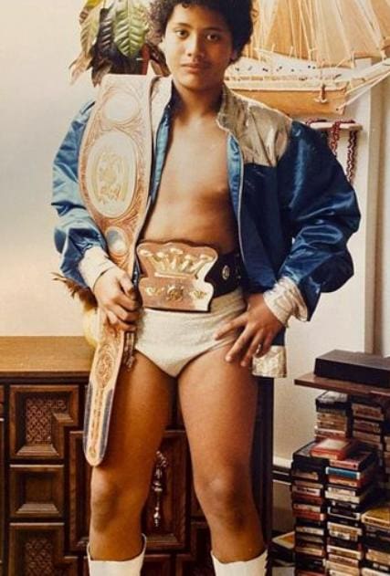 Dwayne Johnson Childhood image
