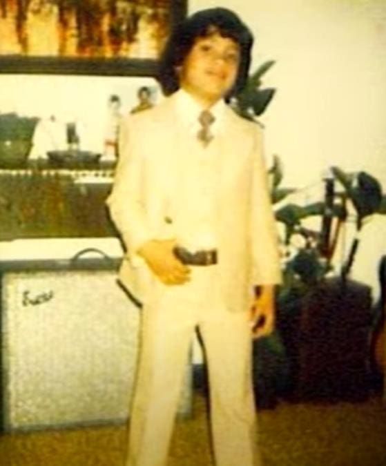 Dwayne Johnson Childhood as baby