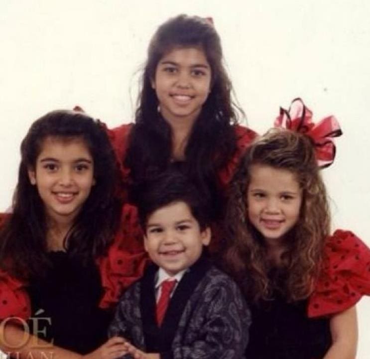 Khloé Kardashian Childhood images