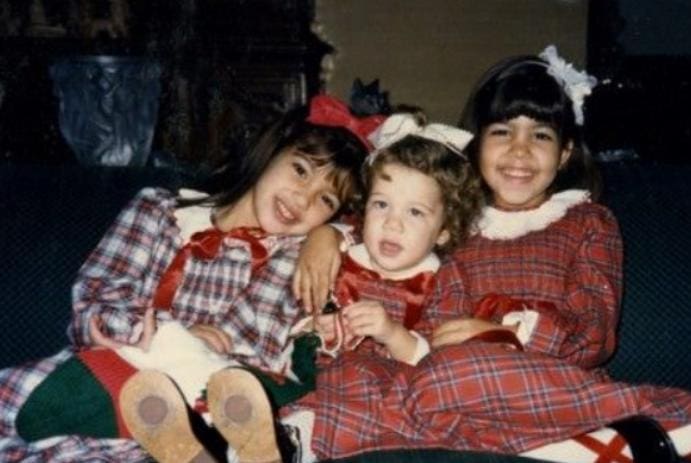 Khloé Kardashian Childhood pics