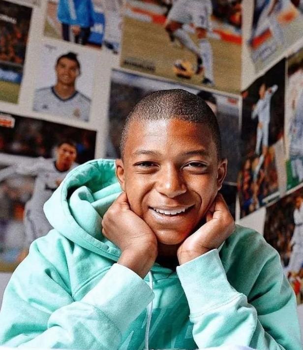 Kylian Mbappé Chilhood image