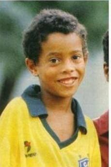 Ronaldinho Childhood photo
