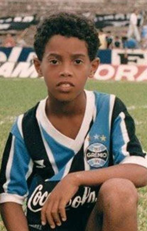 Ronaldinho Childhood pics