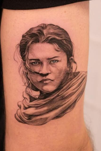 Zendaya Tattoo dune