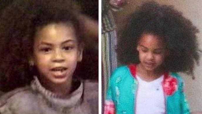 Beyonce's childhood images
