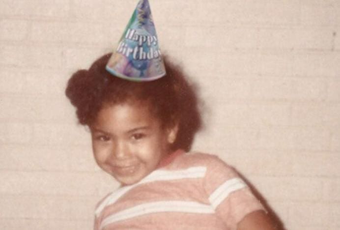 Beyonce's childhood pictures