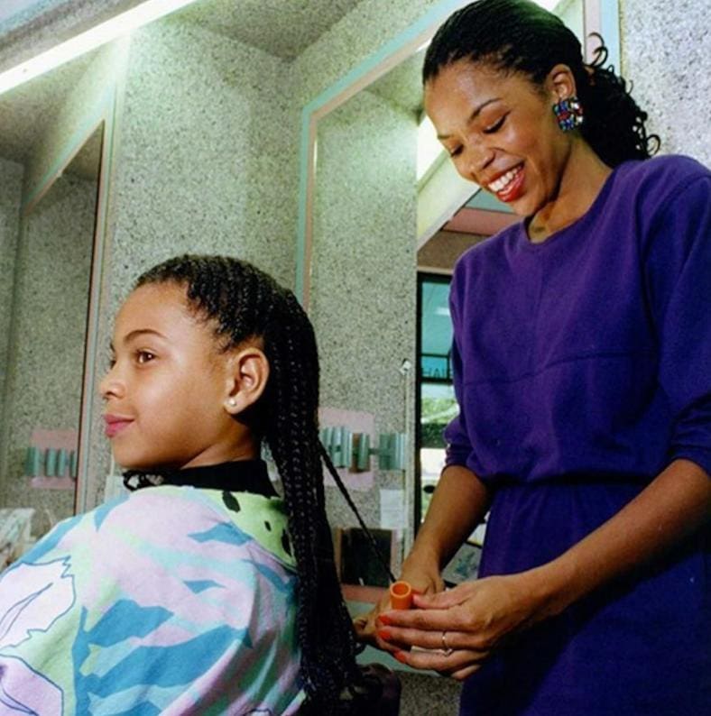 Beyonce's childhood teenager