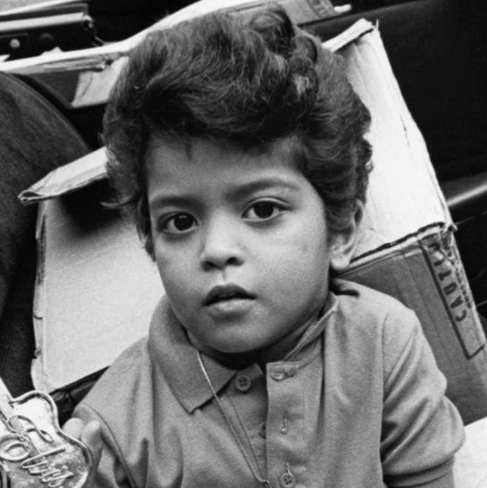 Bruno Mars Childhood photo