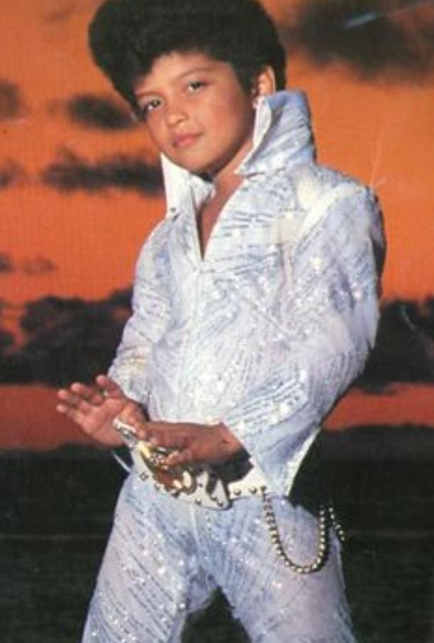 Bruno Mars Childhood elvis presley