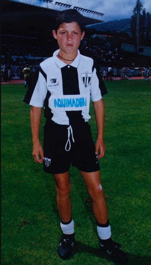 Cristiano Ronaldo Childhood images