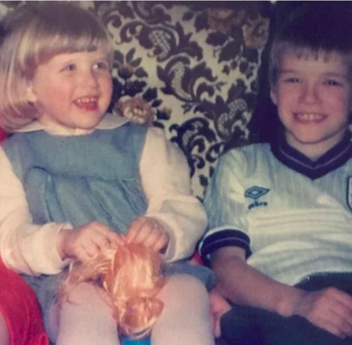David Beckham Childhood sister
